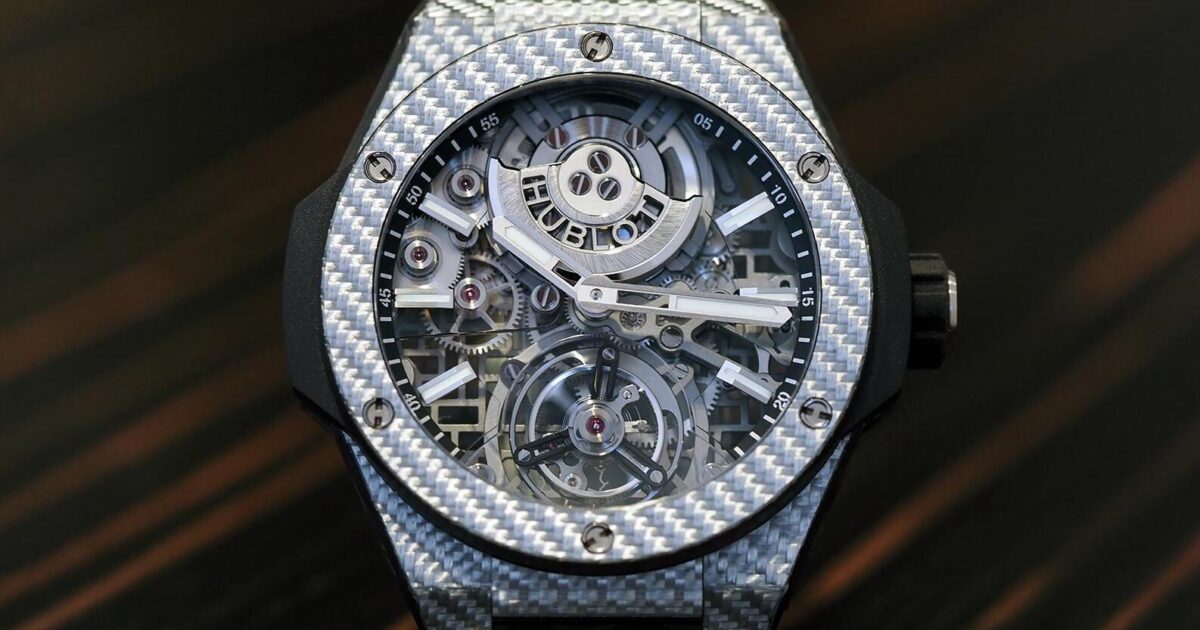 Hublot Replica Big Bang Integrated Tourbillon Vollkarbon