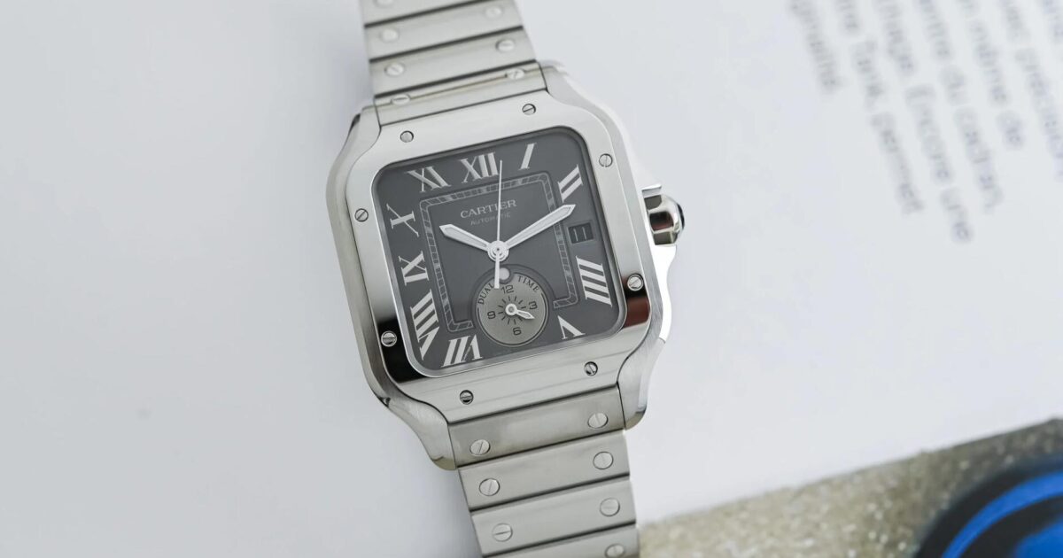 Die neue Santos de Cartier Replica Dual Time