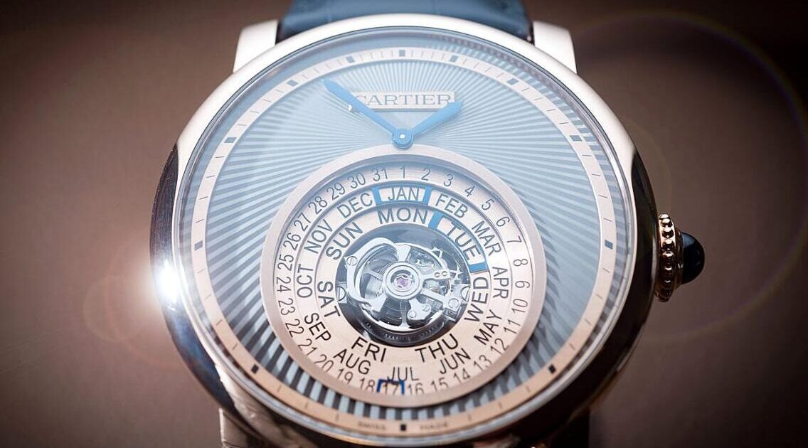 Die Cartier Replica Rotonde de Cartier Astrocalendaire Perpetual Calendar Uhr zum Anfassen