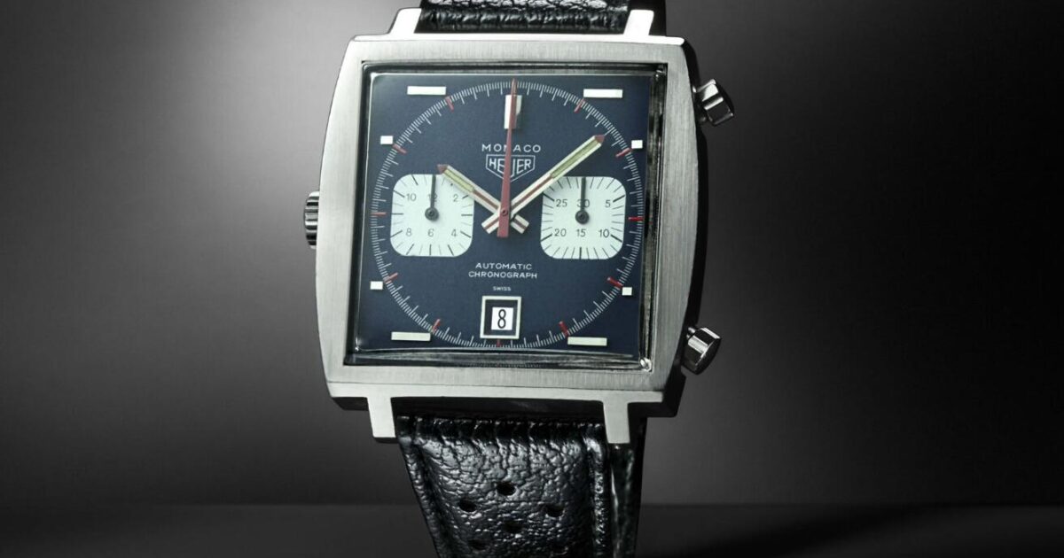 Das ansprechende Aussehen des TAG Heuer Replica Monaco Chronograph Skeleton Dark Blue