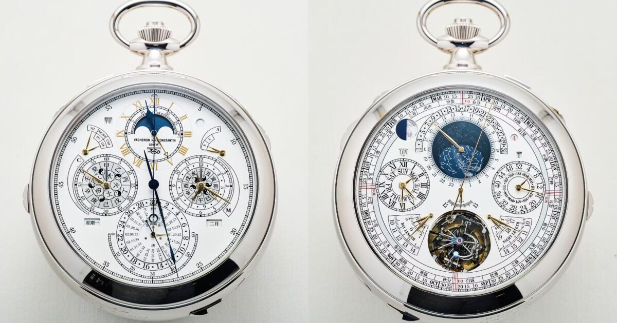 Die Vacheron Constantin Replica Les Cabinotiers „Berkley Grand Complication“ ist mit 63 Komplikationen die neue komplizierteste Uhr der Welt